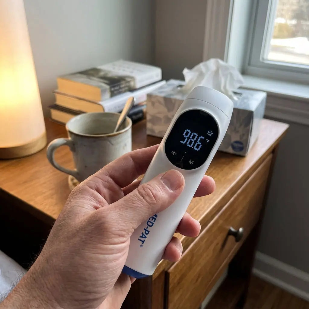 Digital Infrared Thermometer – 4-in-1 Ear & Forehead (FDA Cleared)