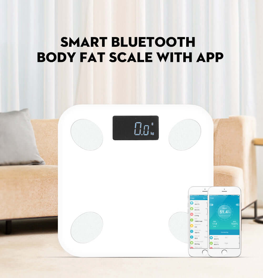 Electronic Weight Scale – Accurate Body Fat & Digital Bathroom Scale