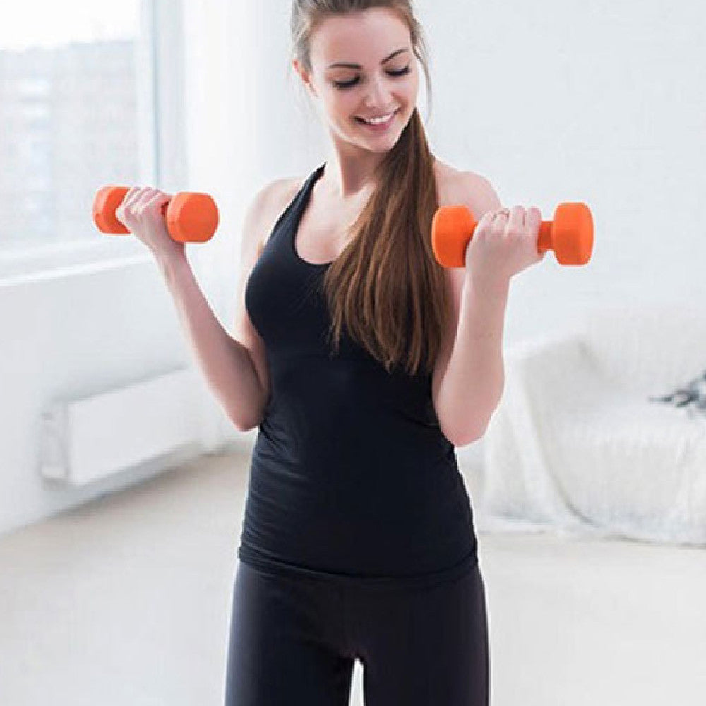 Hexagonal Dumbbell – Home Fitness Arm Slimming & Strength Training Equipment