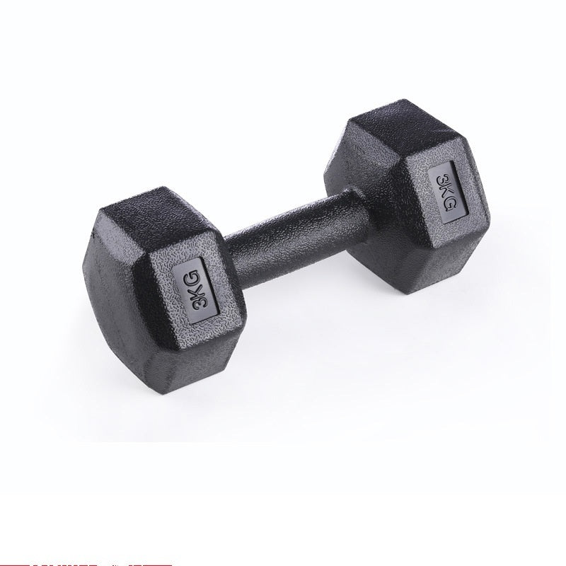 Rubberized Dumbbells – Men & Women Arm Muscle Training Home Fitness Equipment