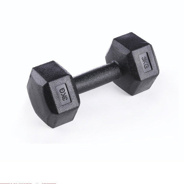 Rubberized Dumbbells – Men & Women Arm Muscle Training Home Fitness Equipment