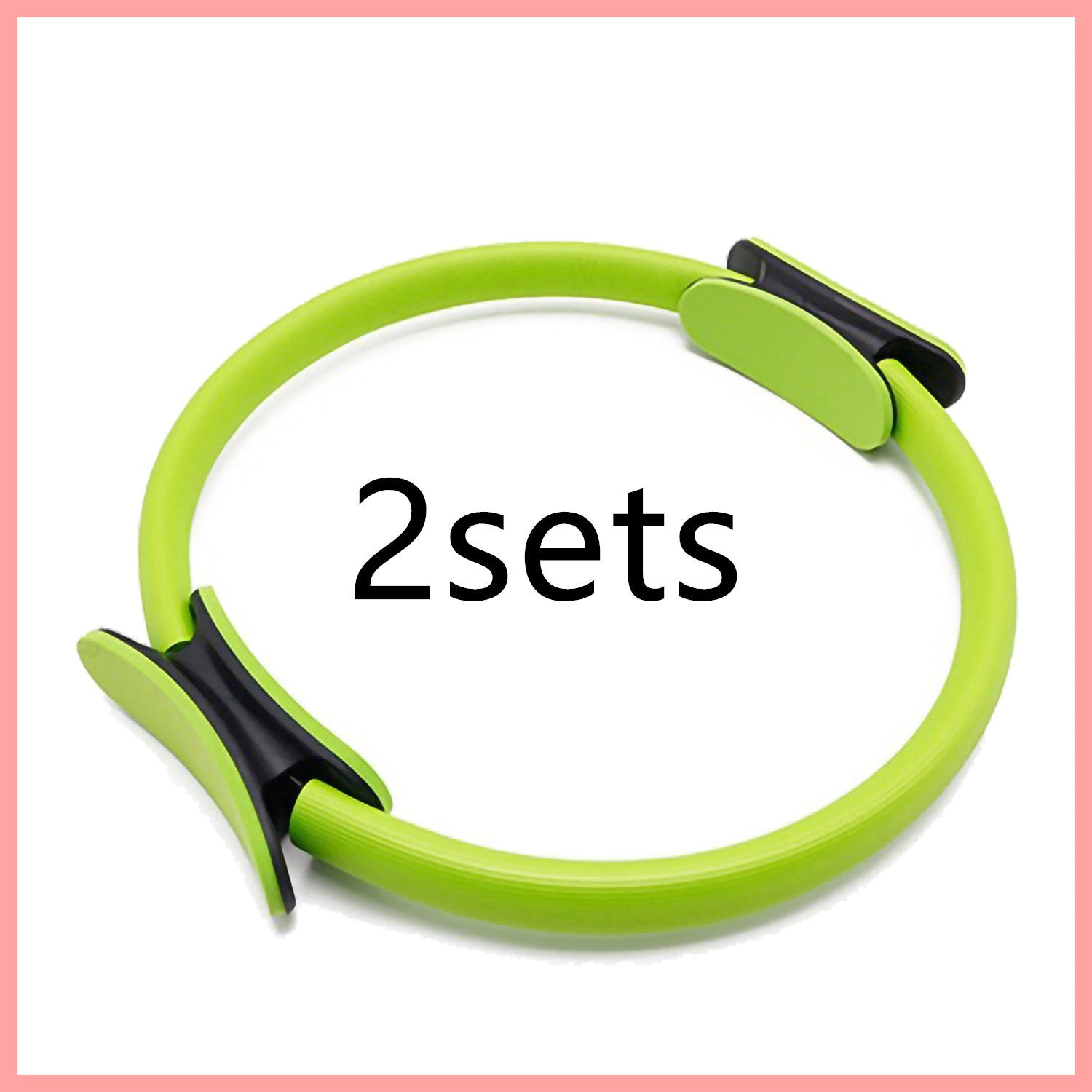 Yoga Fitness Pilates Ring – Dual Resistance Circle for Home Workout & Body Toning