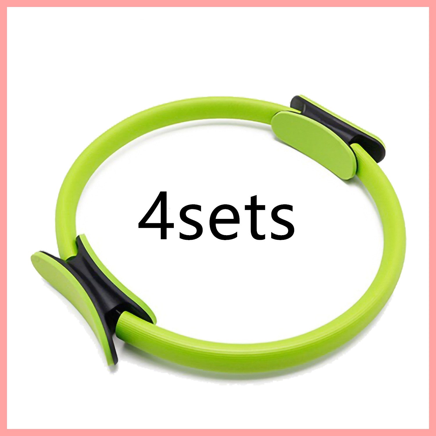 Yoga Fitness Pilates Ring – Dual Resistance Circle for Home Workout & Body Toning