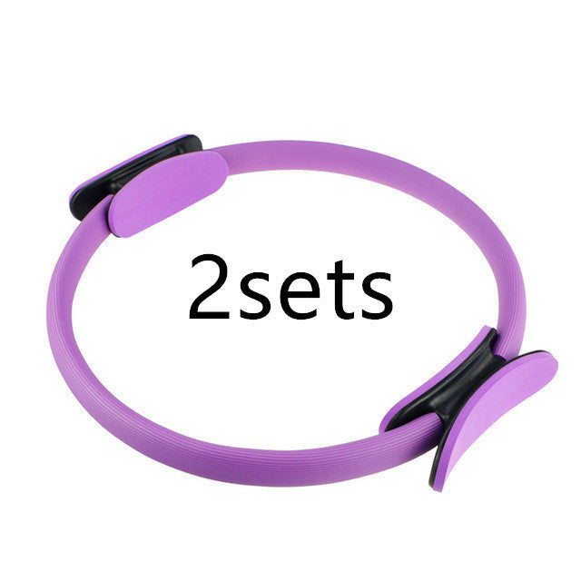 Yoga Fitness Pilates Ring – Dual Resistance Circle for Home Workout & Body Toning