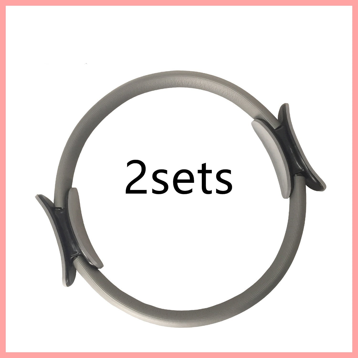 Yoga Fitness Pilates Ring – Dual Resistance Circle for Home Workout & Body Toning