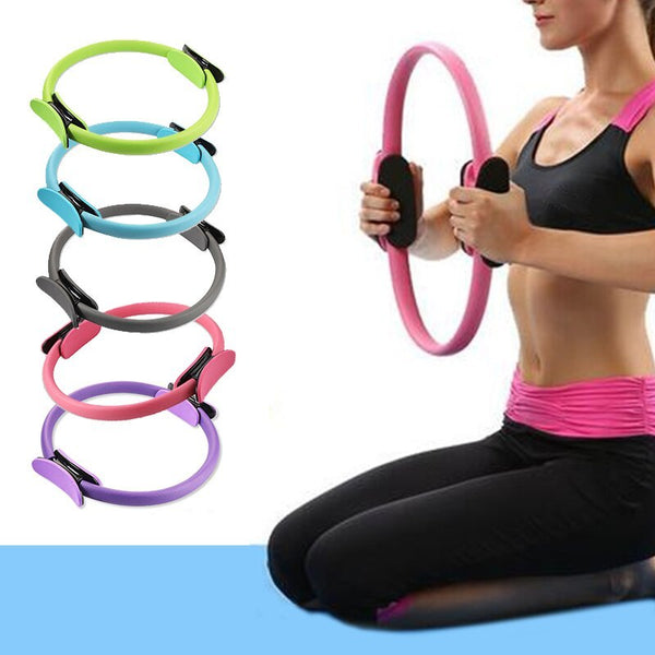 Yoga Fitness Pilates Ring – Dual Resistance Circle for Home Workout & Body Toning