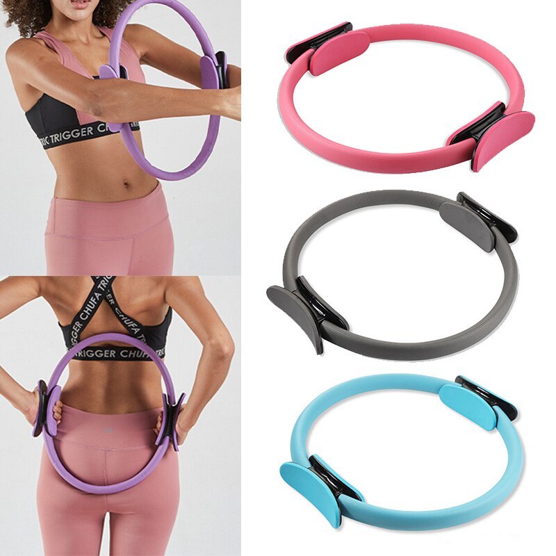 Yoga Fitness Pilates Ring – Dual Resistance Circle for Home Workout & Body Toning