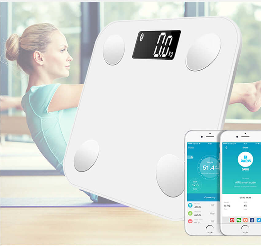 Electronic Weight Scale – Accurate Body Fat & Digital Bathroom Scale