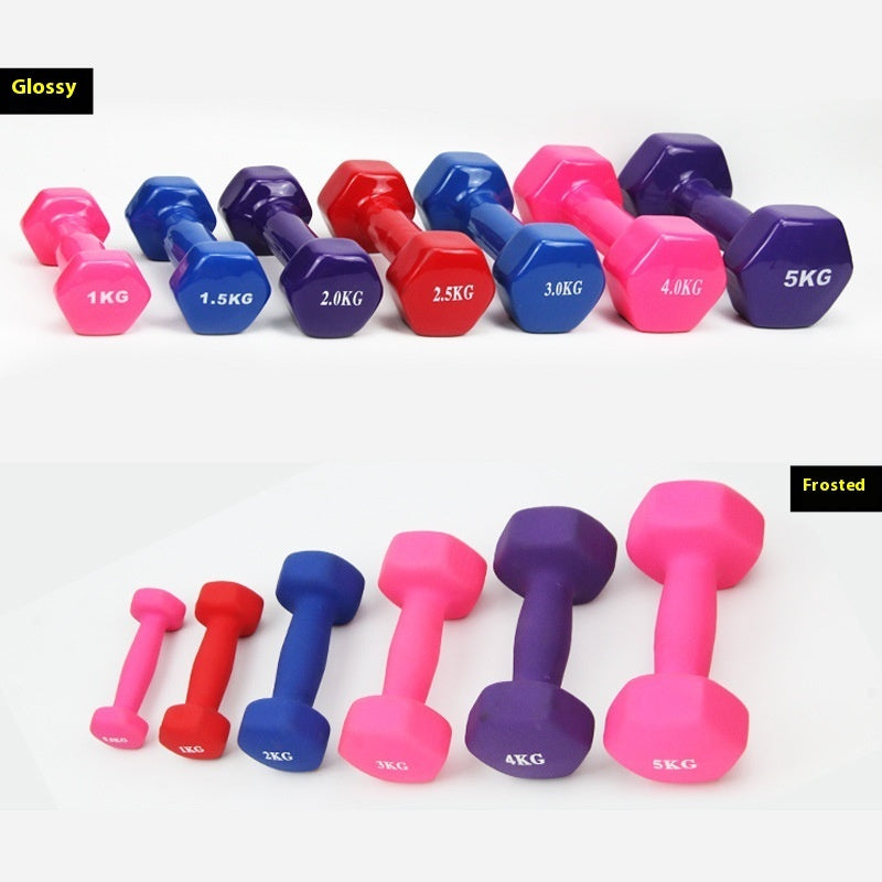 Hexagonal Dumbbell – Home Fitness Arm Slimming & Strength Training Equipment