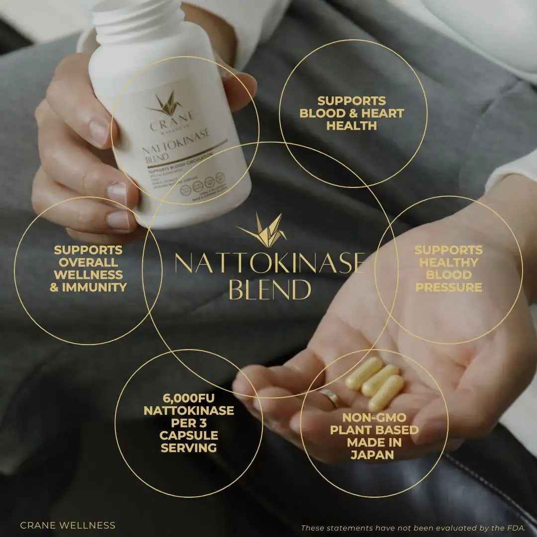 Nattokinase Blend 6000 FU – Cardiovascular Support Capsules