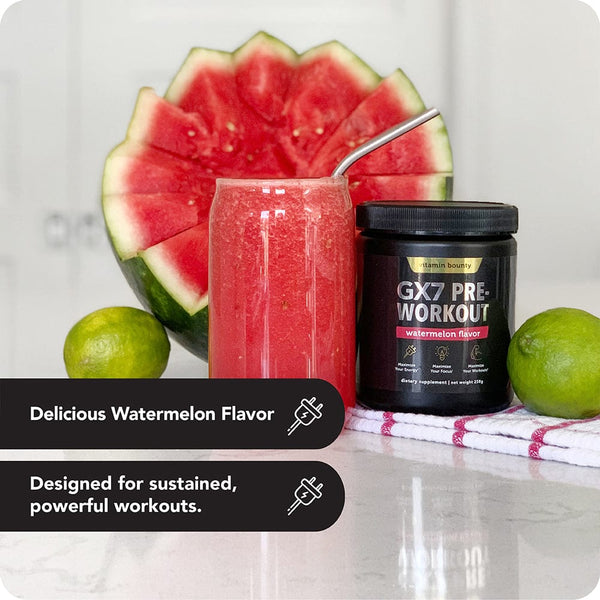 Pre-Workout – Watermelon Flavor Energy & Performance Formula