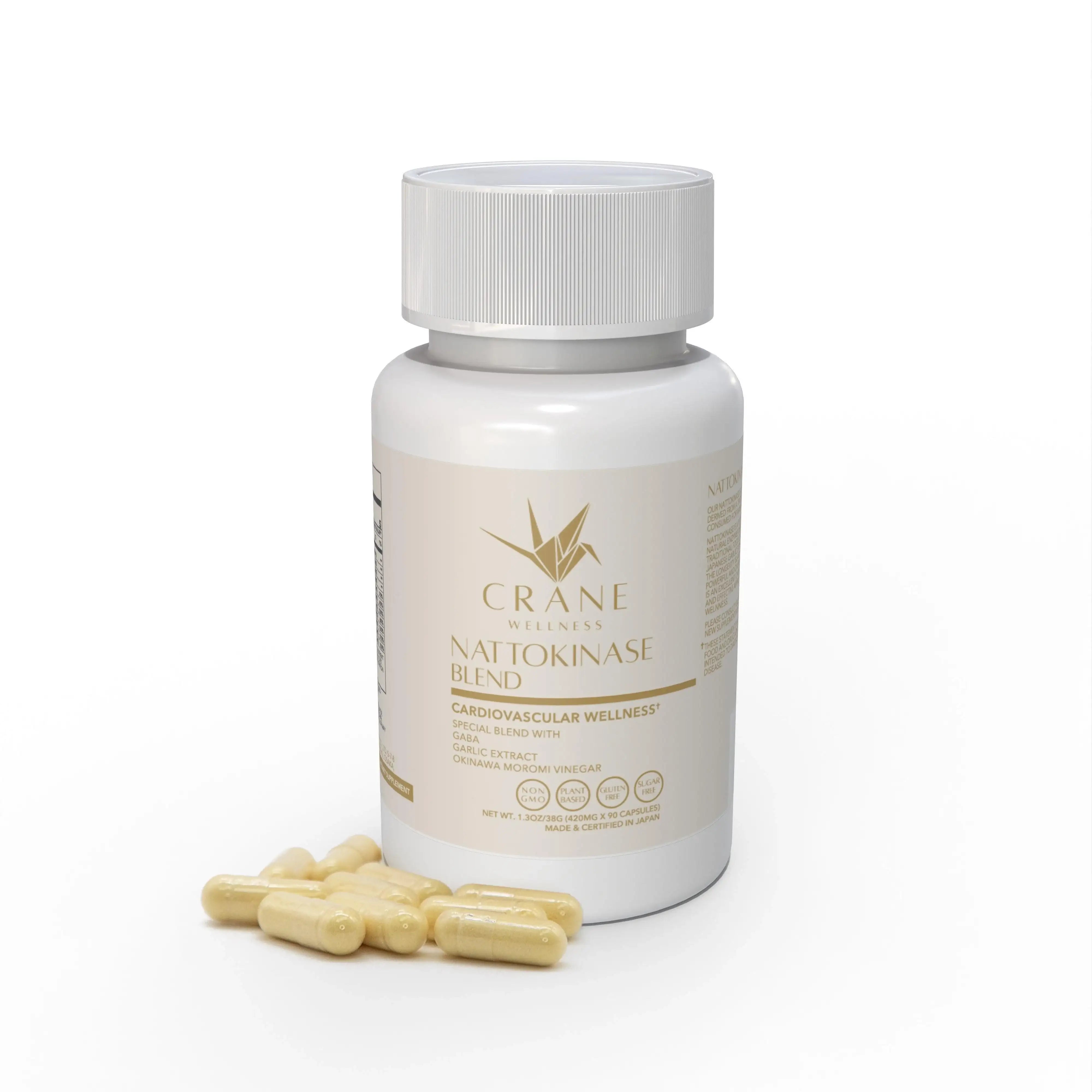 Nattokinase Blend 6000 FU – Cardiovascular Support Capsules