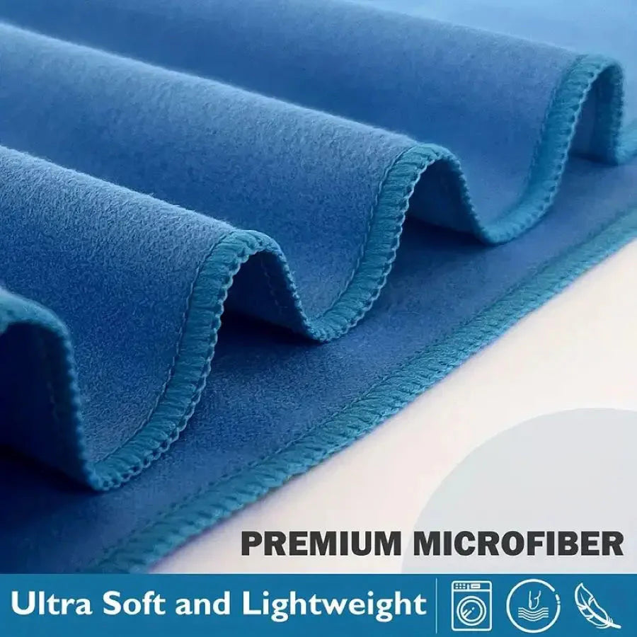 Microfiber Quick-Dry Towel – Lightweight Sandproof Sports & Travel Towel