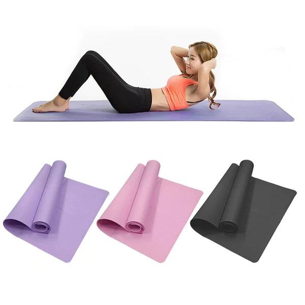 Yoga Mat – Anti-Slip Pilates & Fitness Exercise Mat