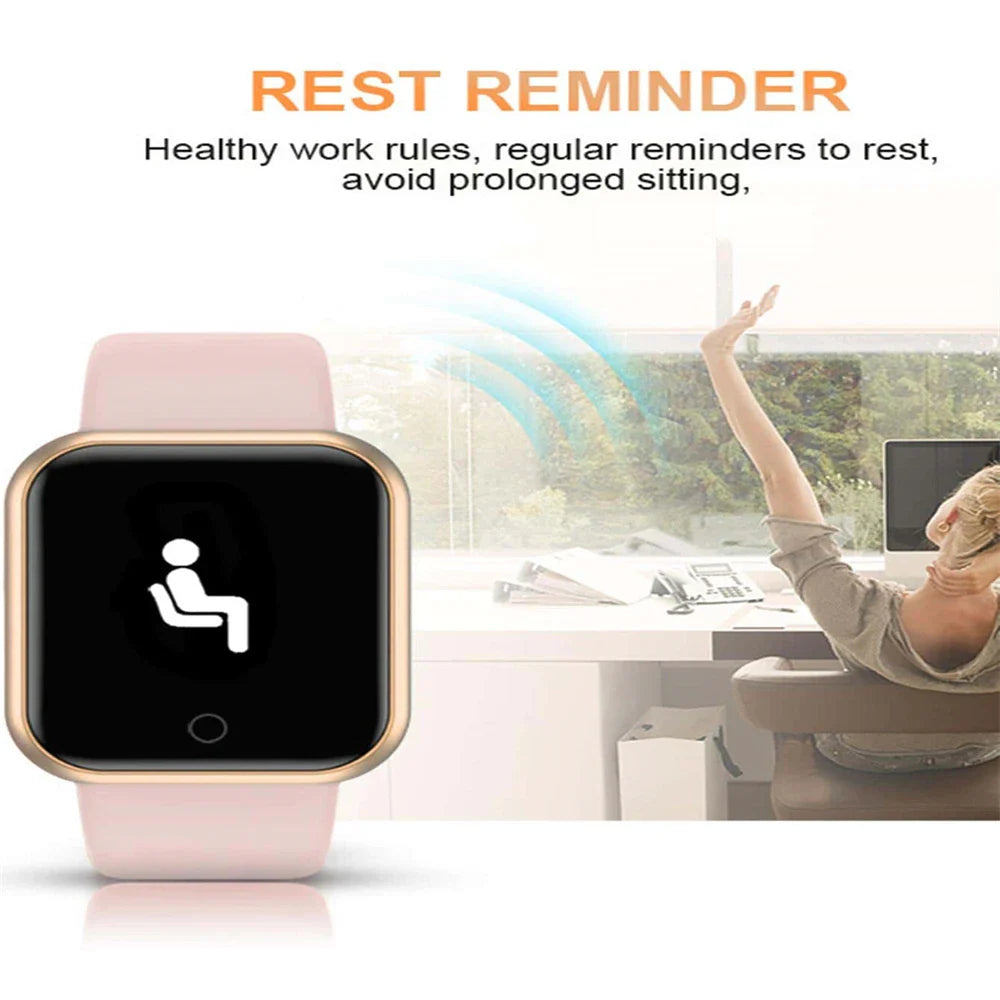 Multifunctional Smart Watch – Bluetooth Fitness Tracker with Sleep & Music Control