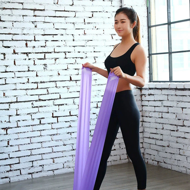 Yoga Tension Sheet – Elastic Resistance Band for Pilates & Stretching
