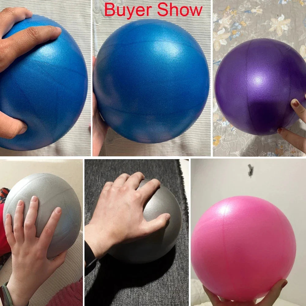 25cm Yoga Balance Ball – Small Pilates Exercise Ball for Home Fitness