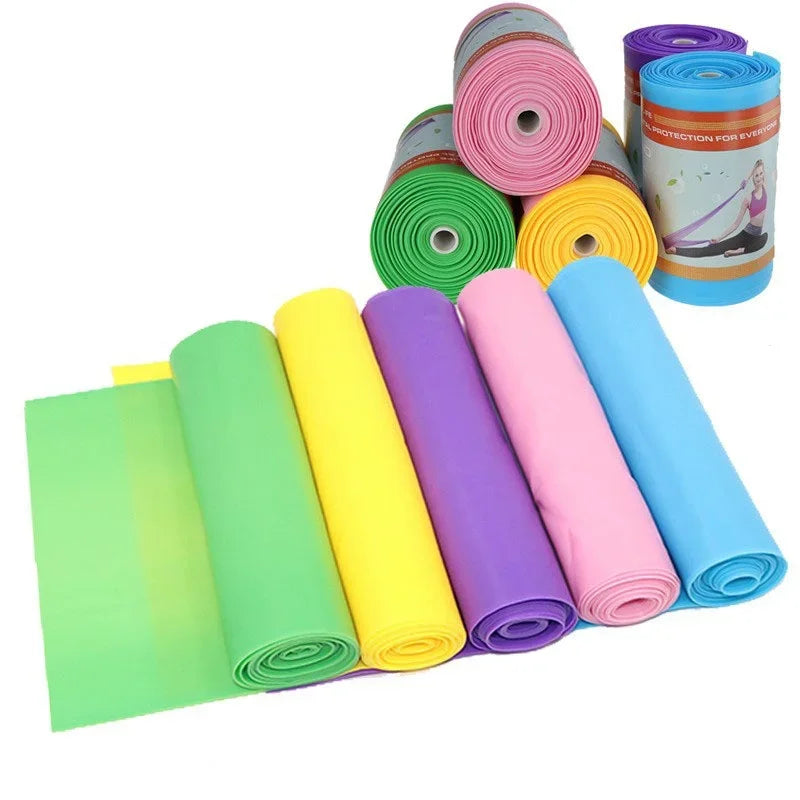 Yoga Tension Sheet – Elastic Resistance Band for Pilates & Stretching