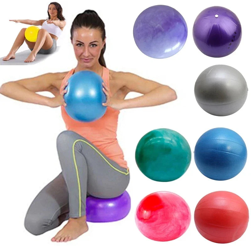 25cm Yoga Balance Ball – Small Pilates Exercise Ball for Home Fitness