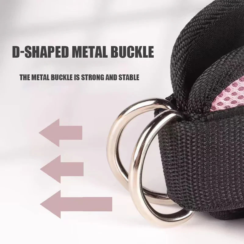 Ankle Straps Resistance Bands Set – Fitness Workout & Cable Training Equipment