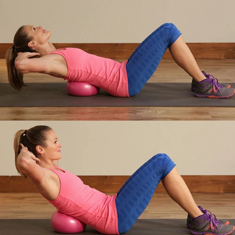 25cm Yoga Balance Ball – Small Pilates Exercise Ball for Home Fitness