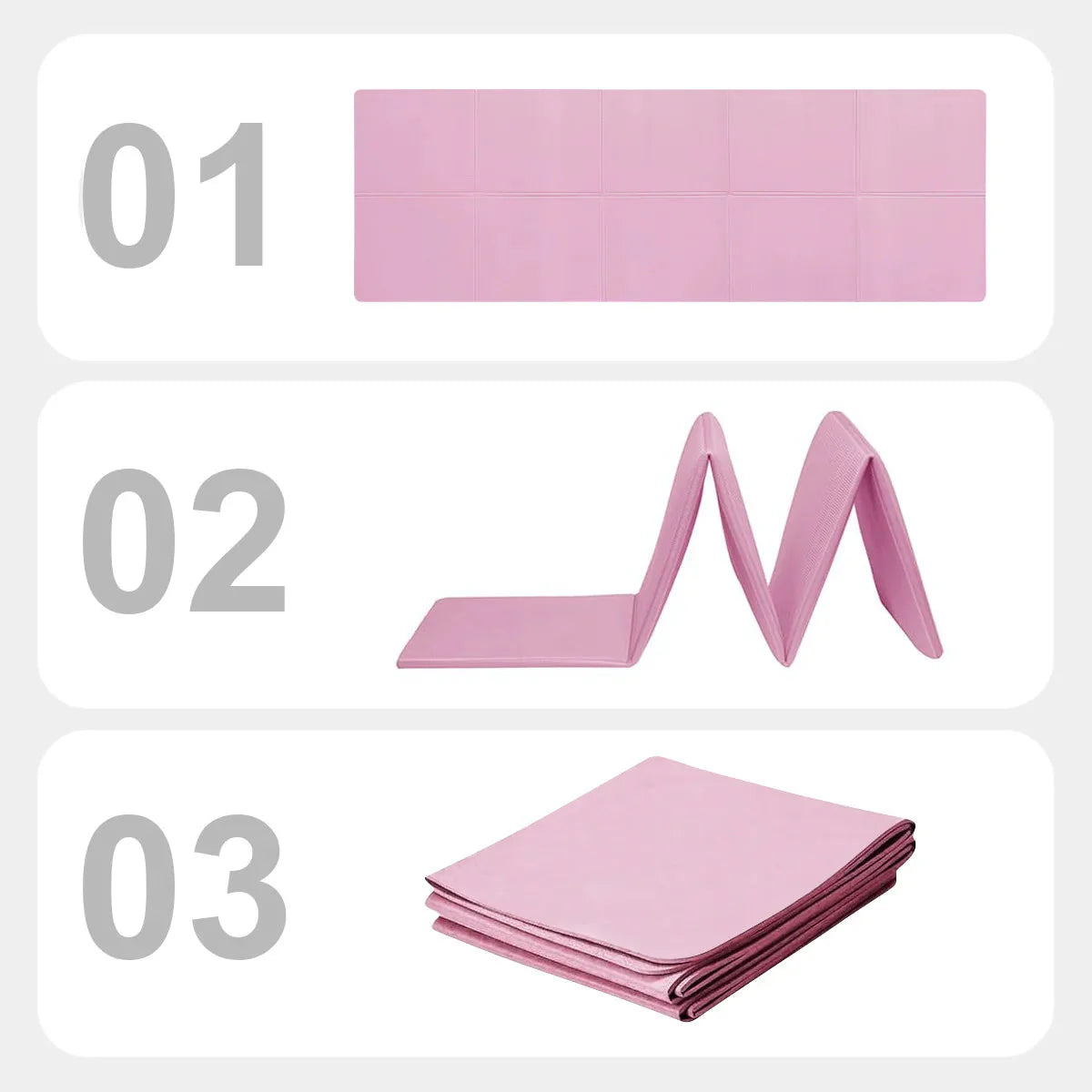 Yoga Mat – Anti-Slip Pilates & Fitness Exercise Mat