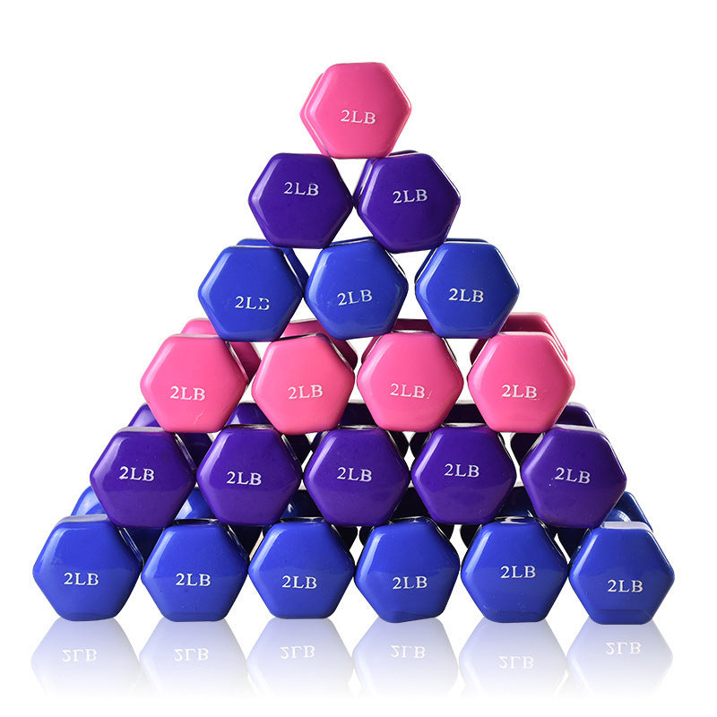 Hexagonal Dumbbell – Home Fitness Arm Slimming & Strength Training Equipment