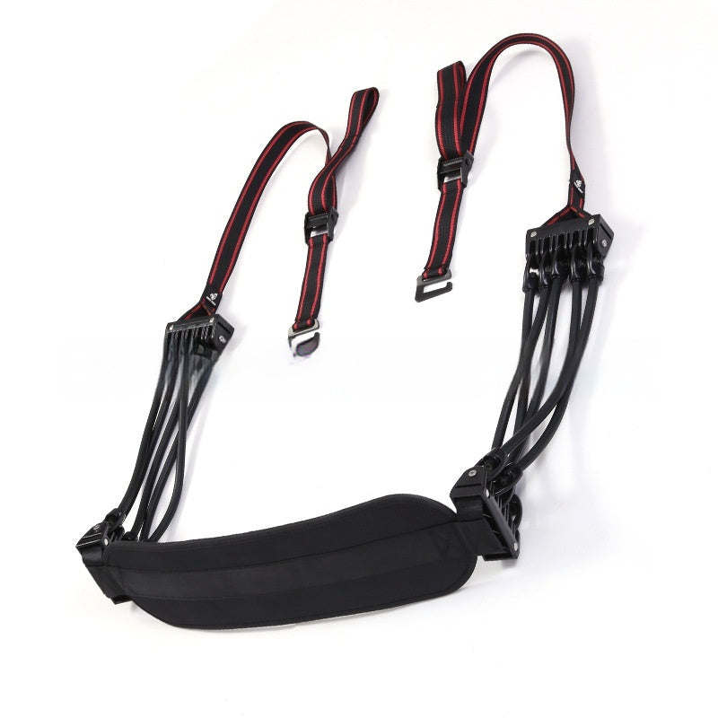 Single Foot Pull-Up Damper Chest Expander – Home Fitness Strength Training Equipment