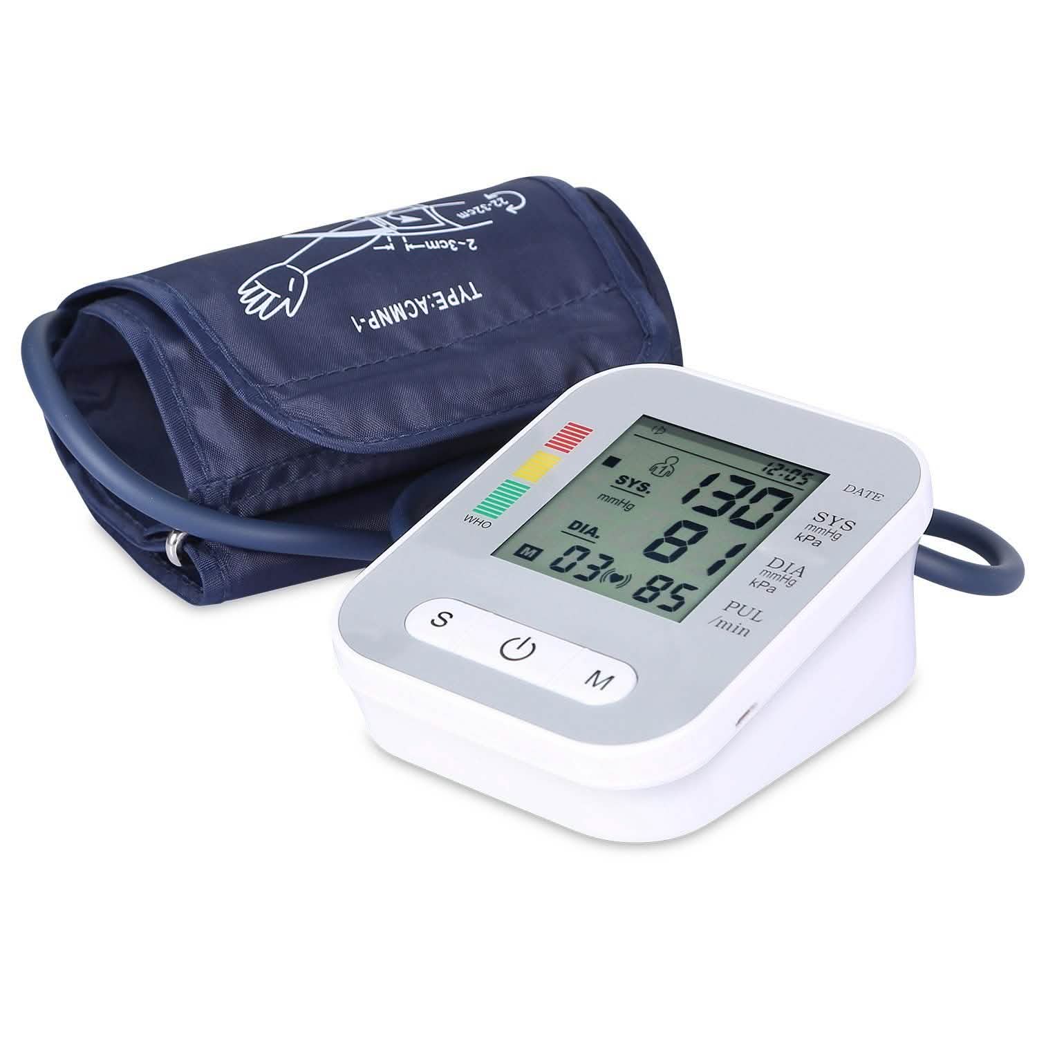 Digital Arm Blood Pressure Monitor – Automatic Home BP & Heart Rate Tracker