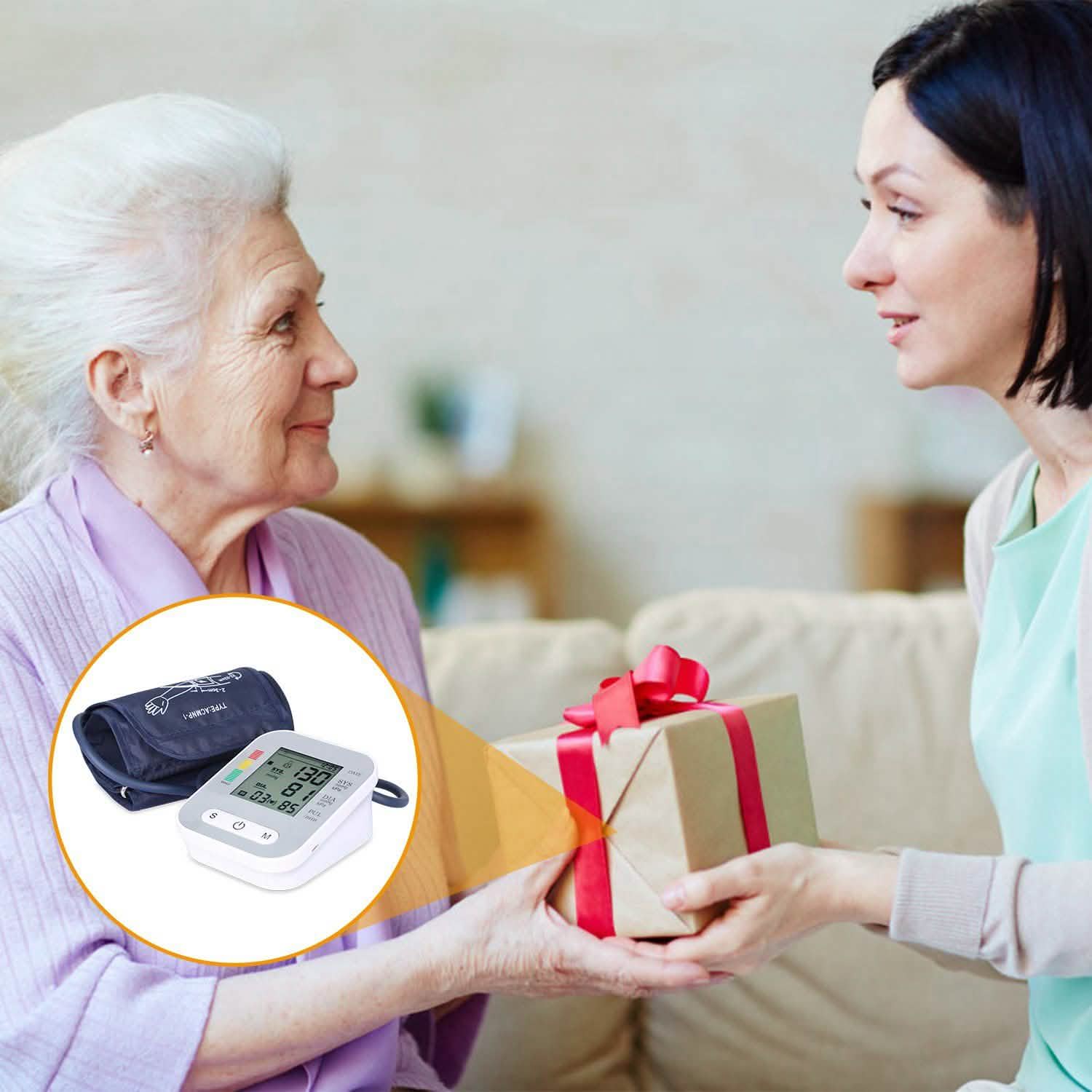 Digital Arm Blood Pressure Monitor – Automatic Home BP & Heart Rate Tracker
