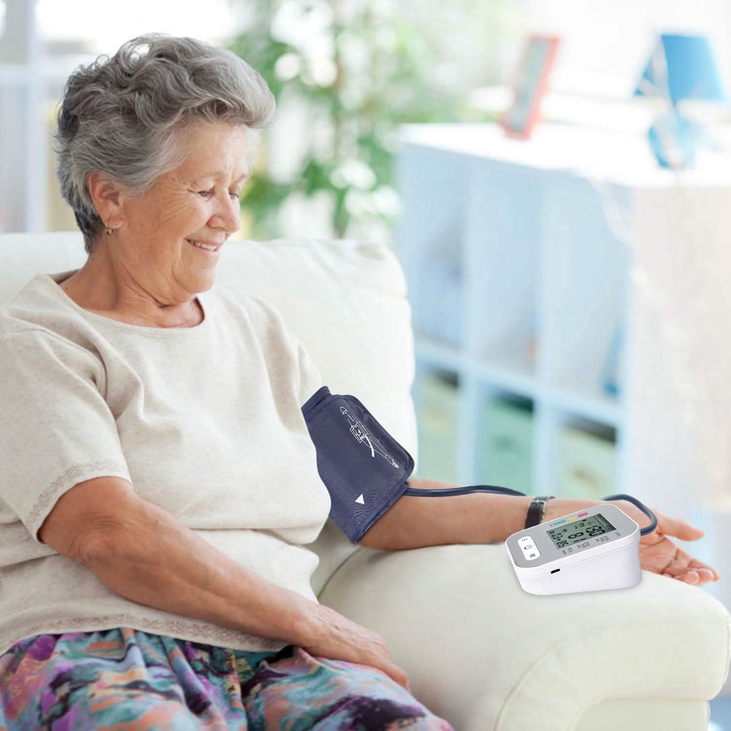 Digital Arm Blood Pressure Monitor – Automatic Home BP & Heart Rate Tracker