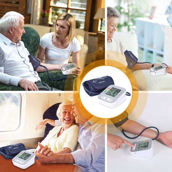 Digital Arm Blood Pressure Monitor – Automatic Home BP & Heart Rate Tracker