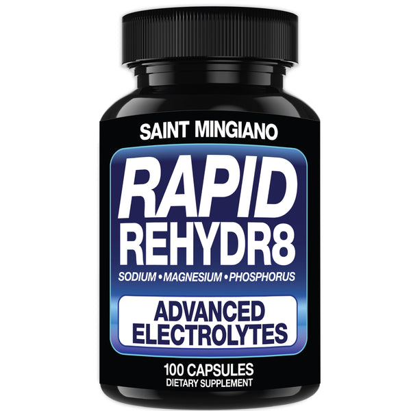 Rapid Rehydr8 Electrolyte Capsules – Muscle Recovery & Cramp Support (100 Caps)