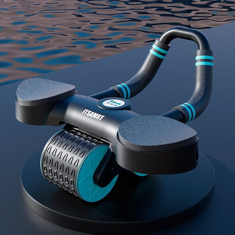 Abdominal Wheel with Automatic Rebound