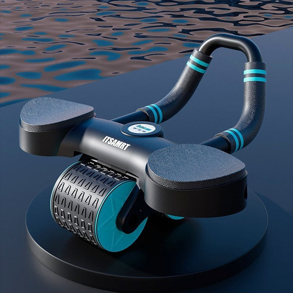 Abdominal Wheel with Automatic Rebound