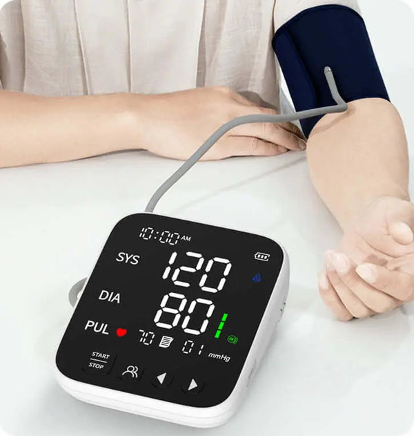 Blood Pressure Monitor – FDA Cleared with One-Touch Operation