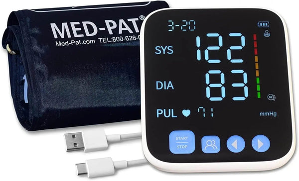 Blood Pressure Monitor – FDA Cleared with One-Touch Operation
