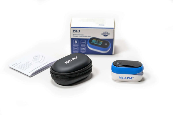 Fingertip Pulse Oximeter – SpO2 & Heart Rate Monitor