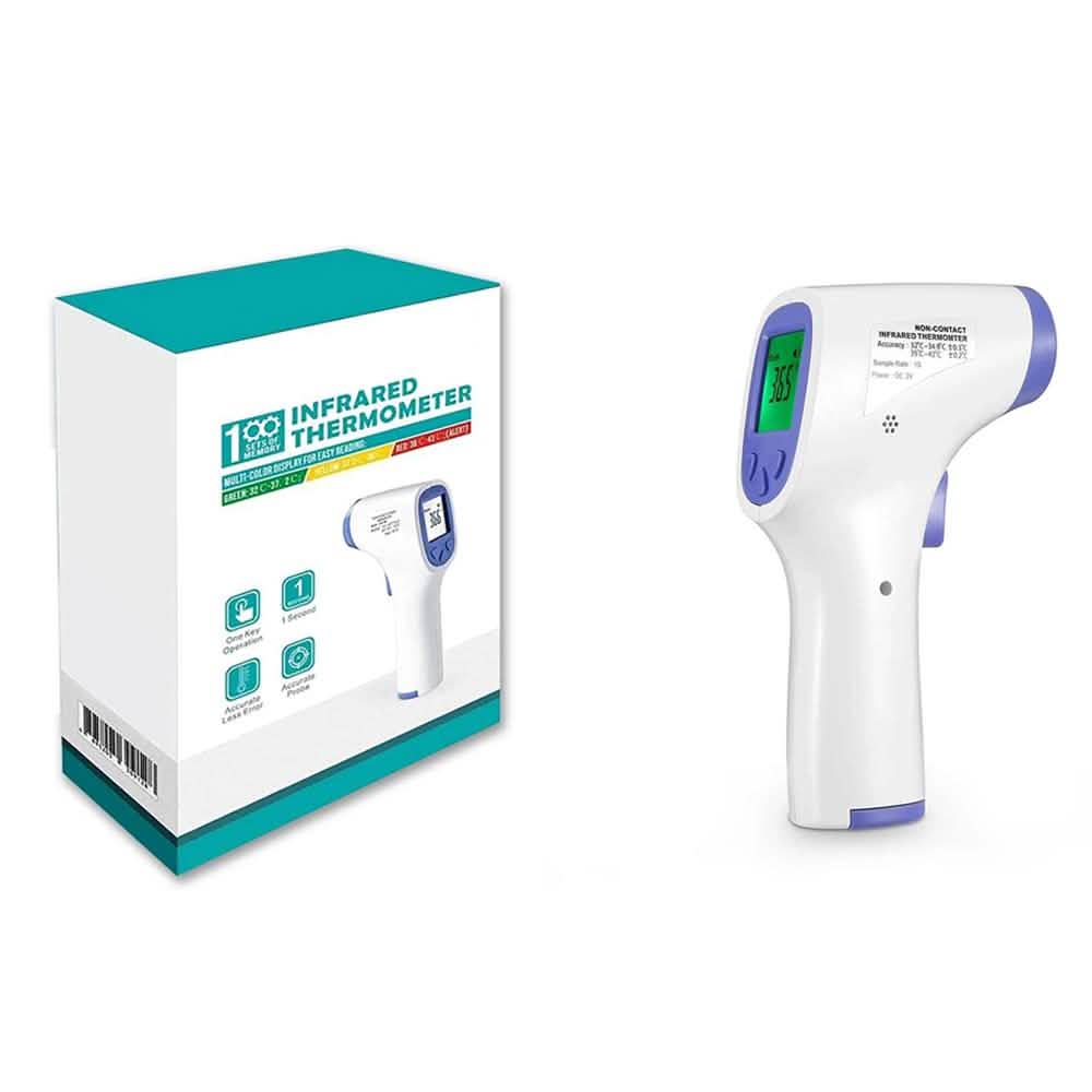 Non-Contact Infrared Thermometer – Digital Forehead Temperature Monitor