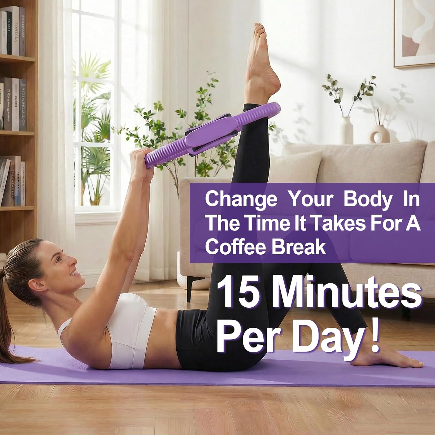13-Piece Yoga & Pilates Set – Full Body Fitness & Training Kit