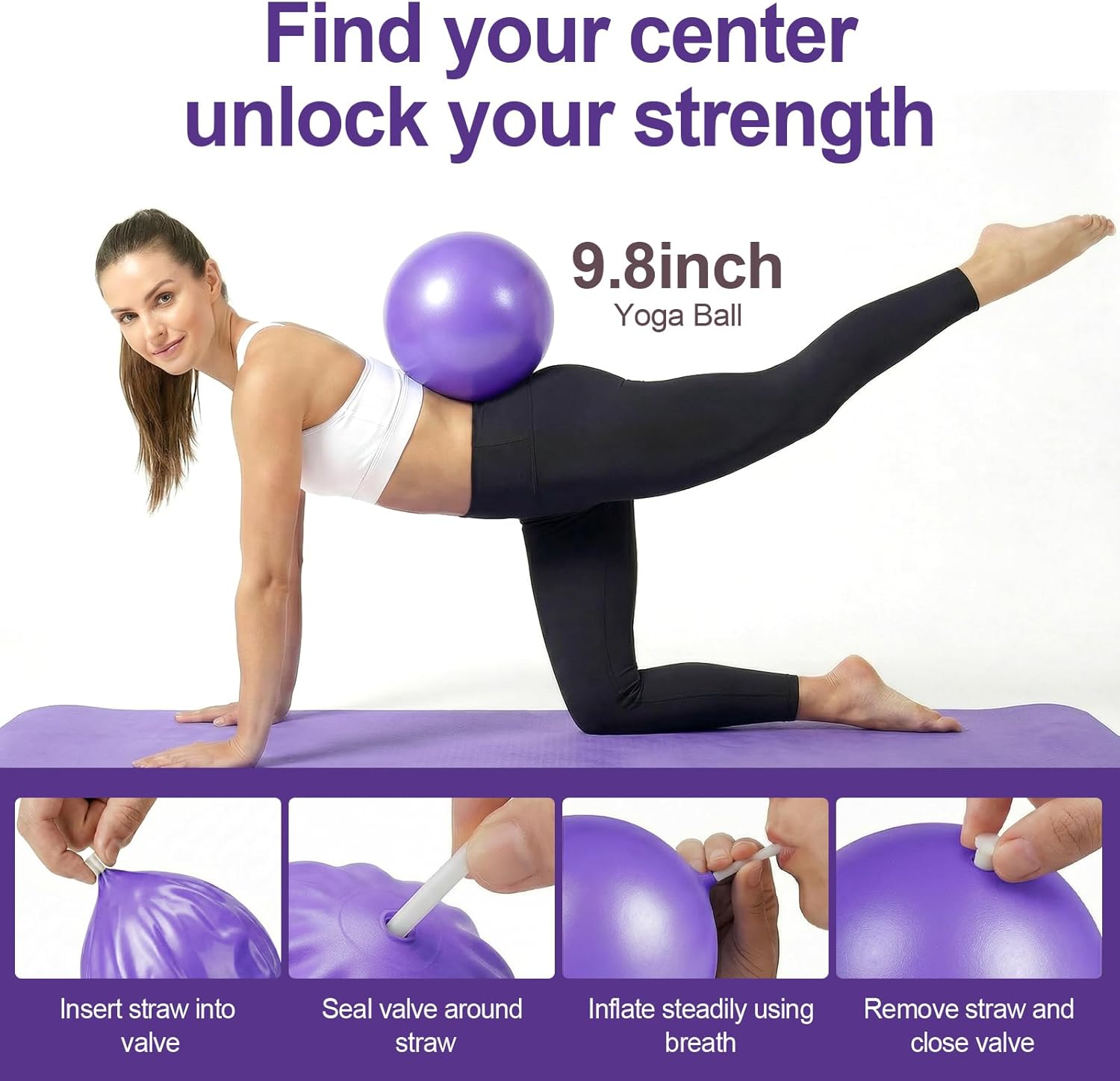 13-Piece Yoga & Pilates Set – Full Body Fitness & Training Kit