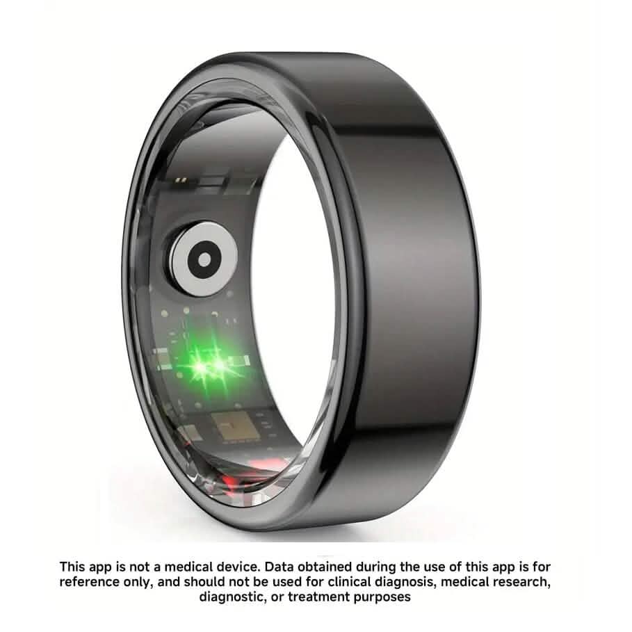 Smart Ring Fitness Assistant – Health & Activity Tracking Wearable