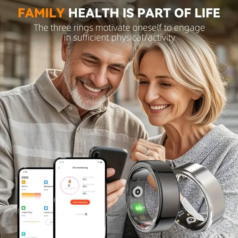Smart Ring Fitness Assistant – Health & Activity Tracking Wearable